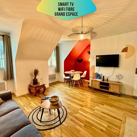 Le Corneille - Ideal Pros & Couples - Centre Historique - Chateau 5Min - Gare 10Min - Au Calme - Fibre กงเปียญ ภายนอก รูปภาพ