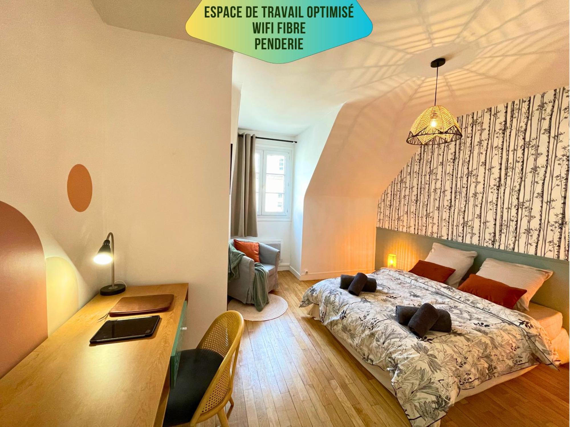 Le Corneille - Ideal Pros & Couples - Centre Historique - Chateau 5Min - Gare 10Min - Au Calme - Fibre กงเปียญ ภายนอก รูปภาพ