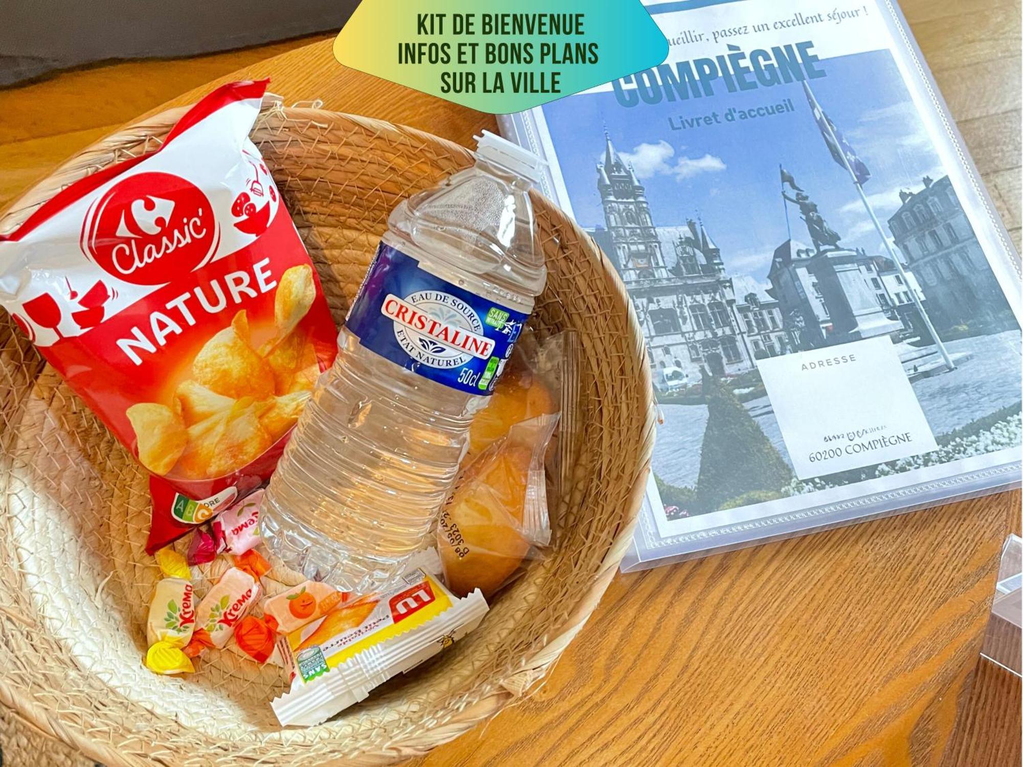Le Corneille - Ideal Pros & Couples - Centre Historique - Chateau 5Min - Gare 10Min - Au Calme - Fibre กงเปียญ ภายนอก รูปภาพ